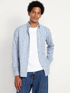 Old Navy Men's Slim Fit Printed Everyday Shirt
