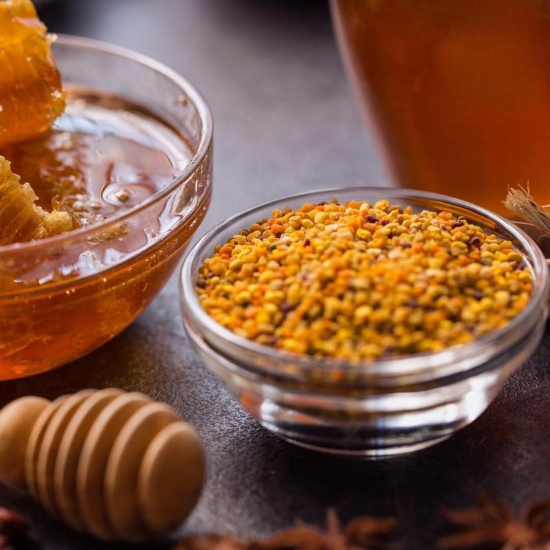 Premium Bee Pollen Granules 3.5 oz (100 G) | 100% Natural Bee Pollen, Polen de Abeja 100% Natural |Pure Natural Bee Pollen | Wildcrafted.