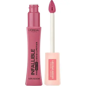L'Oreal Paris Infallible ProMatte Liquid Lipstick Les Macarons  Praline De Paris 0.21oz Praline De Paris Praline De Paris