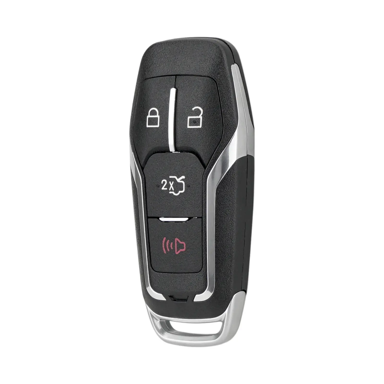 Car Key Fob Replacement Case Shell - Cover, Car Key Accessory for 2015-2016-2017 Ford Mustang, Explorer, Edge - 164-R8109, M3N-A2C31243800, Key Fob Cover