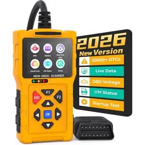 T600 OBD2 Scanner - Check Engine Light Code Reader, Read & Clear Fault Codes,  Test & Live Data, 50,000+ DTCs, I/M Readiness, Cloud Print, for 1996+ OBDII