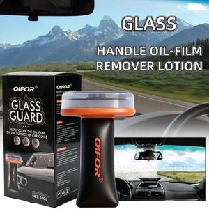 QIFOR Automotive Handheld Oil Flmr Cream,Glass DecontaminationWithoutTraces,Window Oil Film Cleaning,FastCleaning, CompactAnd Easy To Cary-100g Degreaser Cleaner