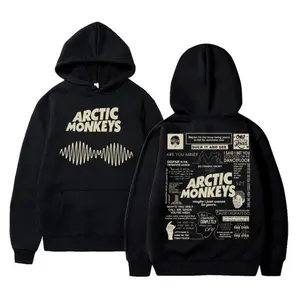 Arctic Monkeys Album Hoodie – Vintage Y2K Band Sweatshirt, Music Graphic Hoodie, Unisex Concert Tour Merch, Indie Rock Fan Gift, Retro Pullover Top