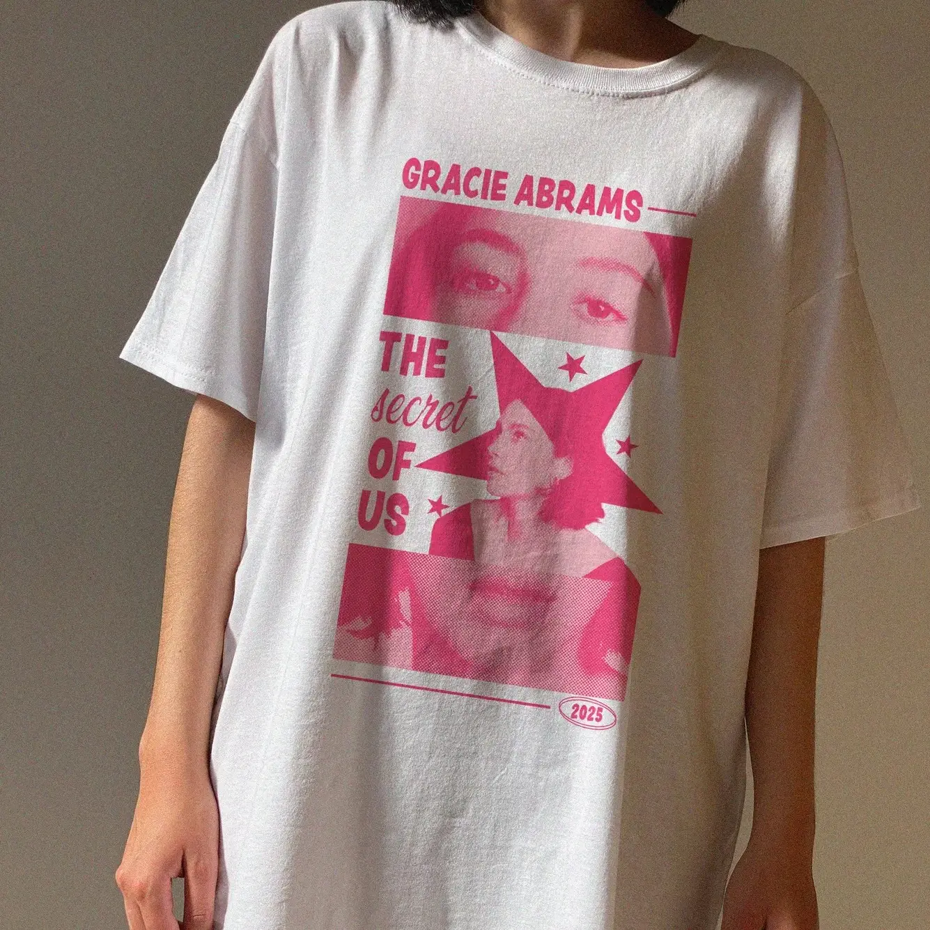 Gracie Abrams Tshirt, The Secret Of Us Tour Shirt, Gracie Secret Of Us, Cute Y2K shirt, Retro Graphic Tee, Concert Tshirt, Gift For Fans