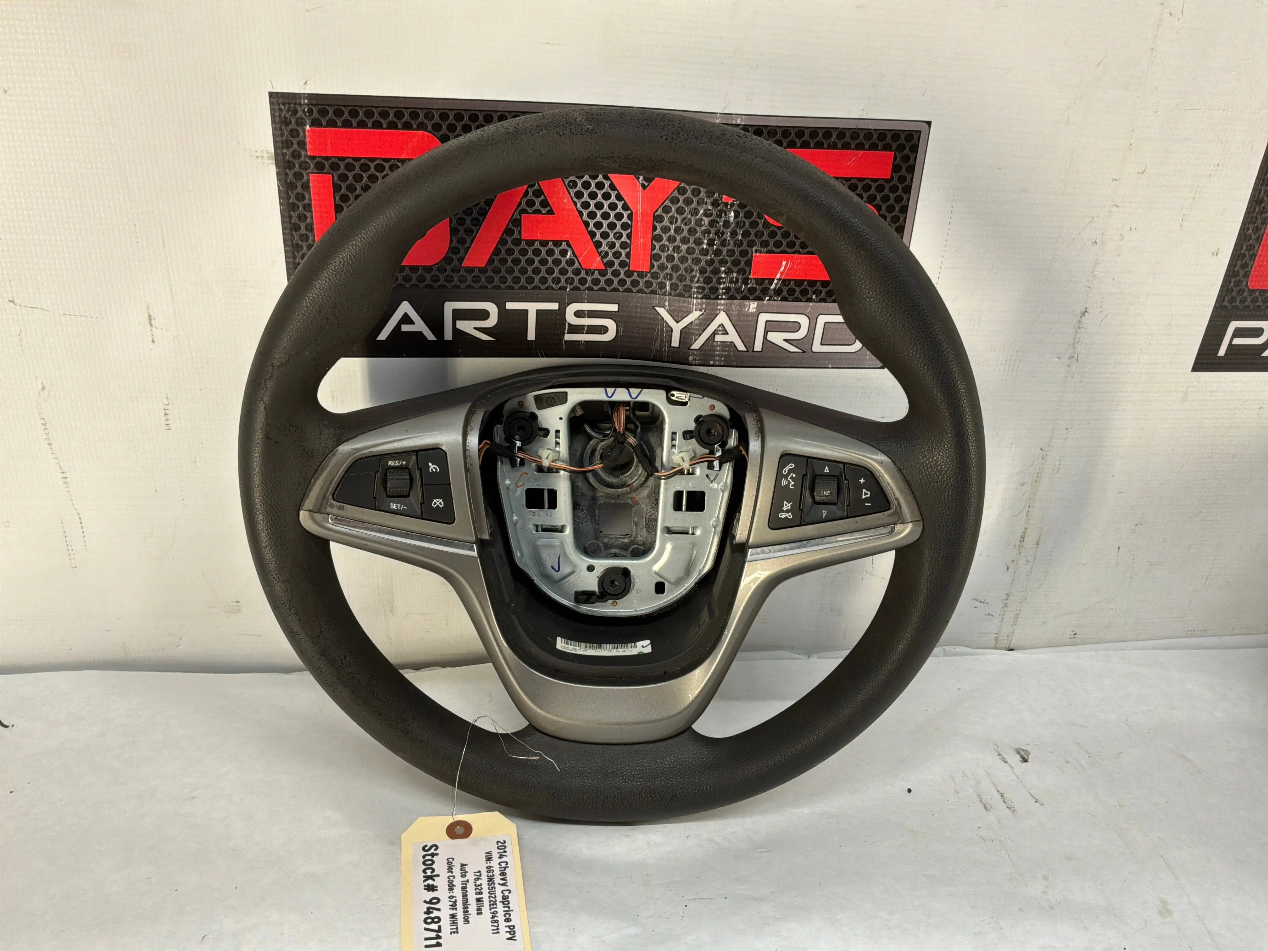 2014 Chevy Caprice PPV Steering Wheel OEM