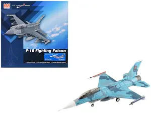 Lockheed F-16B Fighting Falcon Fighter Aircraft "Top Gun 04" US Navy "Air Power Series" 1/72 Diecast Model Hobby Master