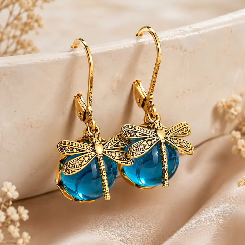Cherrybetty Bohemian Dragonfly Earrings Outfit Inspo Fashion Accessories For Outfit Enhancement