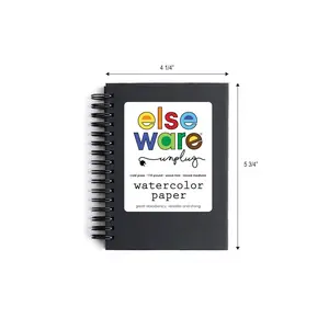 Watercolor Paper Pad (Small) – 5.75" x 4.25" – 110 lb Cotton Rag