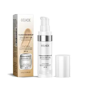 EELHOE Concealer Color Changing Foundation - Long-lasting Concealer, Hydrating and Moisturizing, Non-cakey, Brightens Skin Tone, Clear and Transparent, Changes Skin Tone According to Your Temperature. 30ml