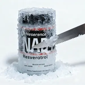 Neserence NAD+ Resveratrol - NAD+ Supplement for Skin Aging Support, Energy, and Focus - 500mg per Serving - 60 Count (30 Day Supply)