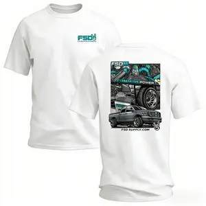 FSD T-Shirt for Cummins Power Turbo Diesel Engines - Black Cotton Graphic T-Shirt, Suitable for Diesel Truck Enthusiasts, Turbo Enthusiasts, and American Horsepower Enthusiasts, Crew Neck Graphic T-Shirt, Fun T-Shirt, Unisex Sweatshirt, Classic Style