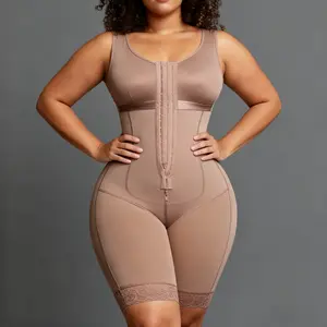 1 Count Women's Regular Fit CompressionFabric Shapewear Romper, Fajas, Butt Lifting &Tummy Control Romper, Colombian Shapewear,Full Shapewear, High Waisted Shapewear, Suitablefor Daily Wear, Highwaist Girdle