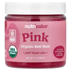 Nutricost Nutricolor™, Pink Organic Beet Root, 2.1 oz (60 g)