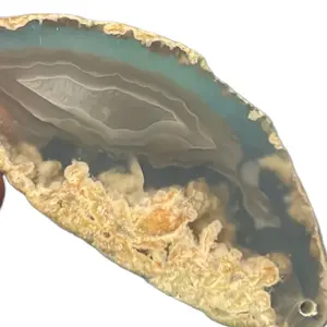 Botswana Agate Slices, Natural Agate Stone Jewelry Accessories, Jade Decorations