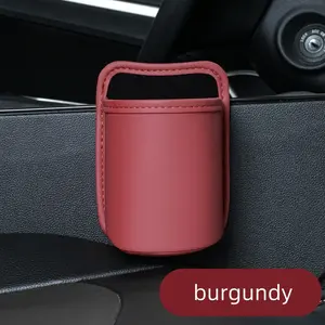 Car Seat Back Storage Bucket, Multi-Functional Car Door Side Cup Holder, Vehicle Hanging Organizer, Durable Non-Slip Design