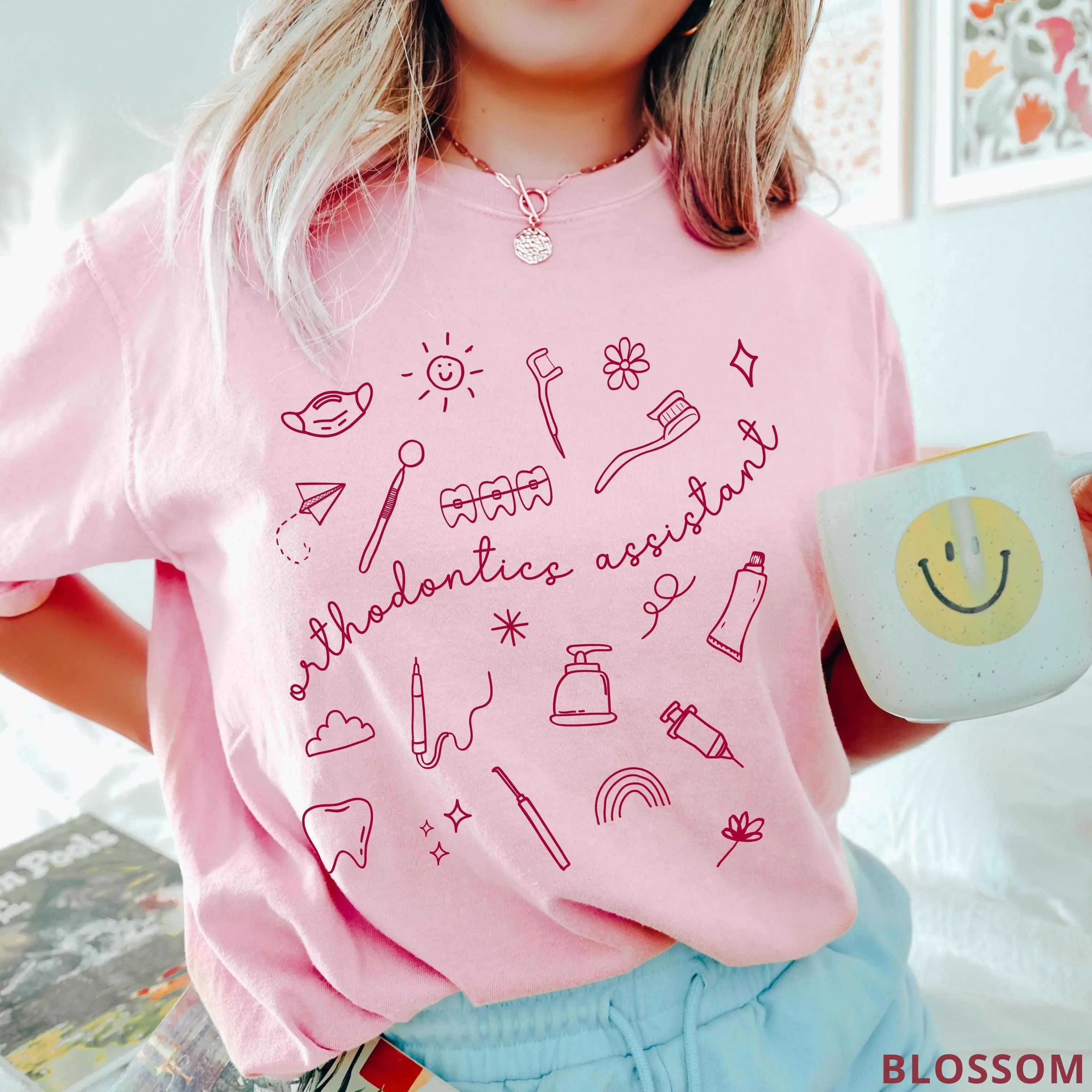 Orthodontics Shirt, Ortho Assistant Comfort Colors Tee, Orthodontist Gifts, Dental Tech, Graduation Present, Dental Hygienist, Dentist Gift