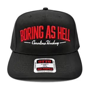 “Boring As Hell” Carolina Hockey Otto Snapback Hat