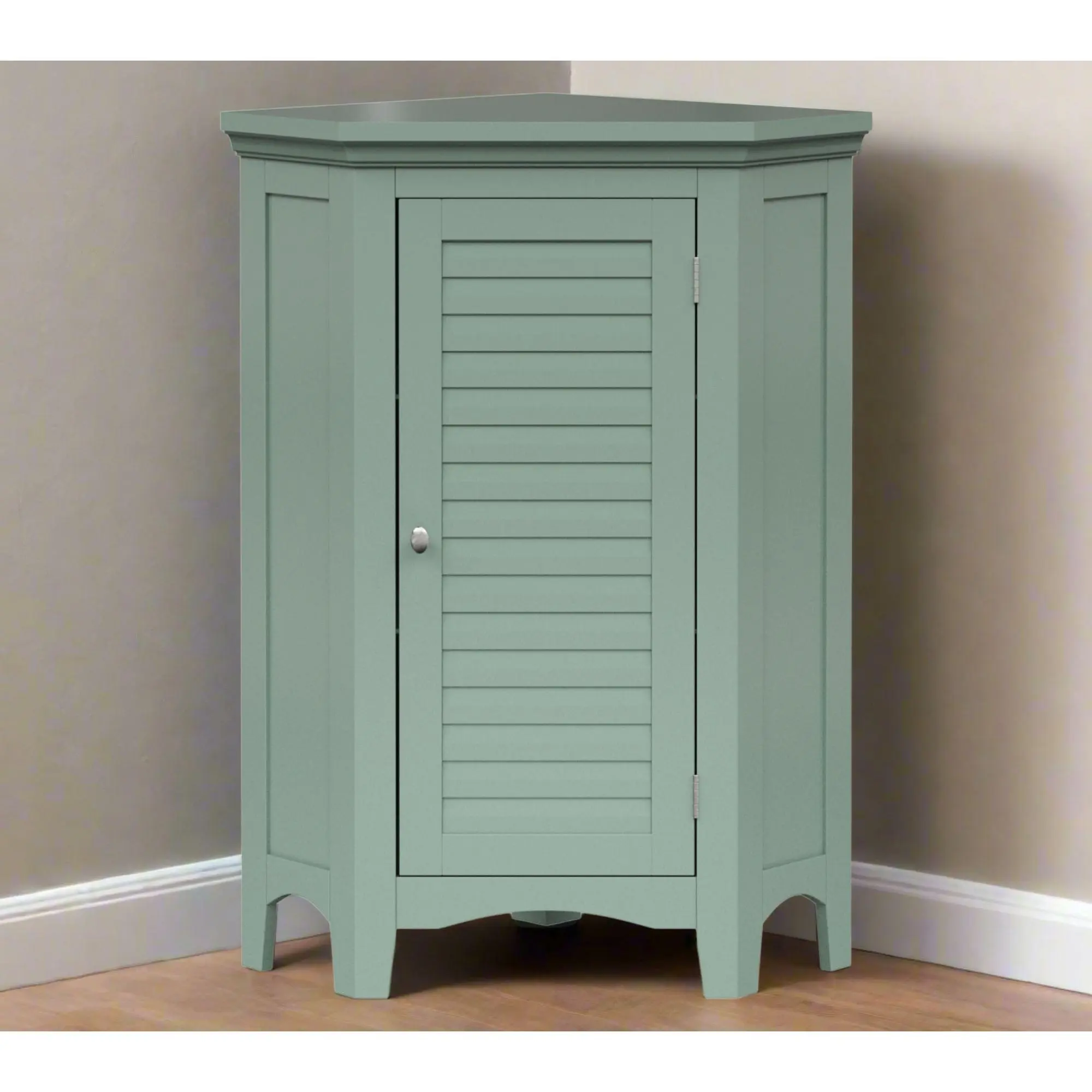 Teamson Home Glancy Corner Floor Cabinet