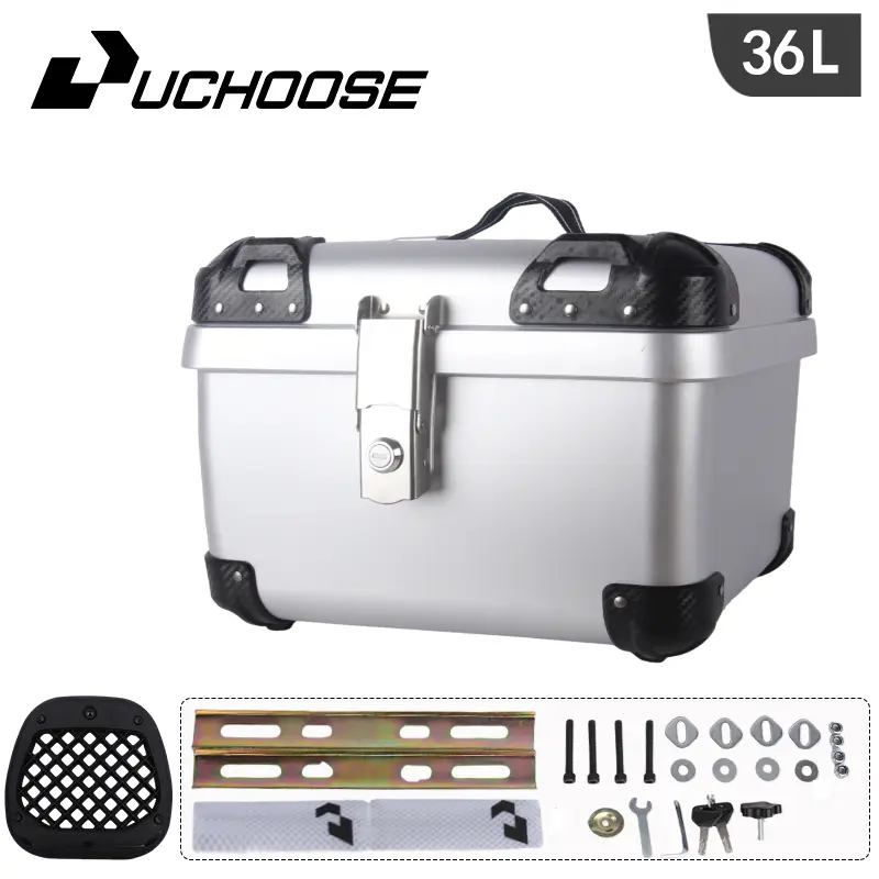 36L-Silver Round Box