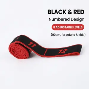 Stretch Strap, Elastic Yoga Stretching Strap, Multi-Loop for  Yoga, Dance & Gymnastics Exercise and Flexible Pilates Stretch Band