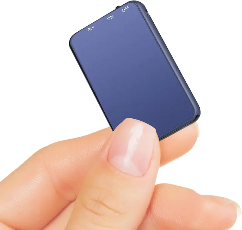 64GB Digital Voice Recorder - 1536KB Superior Sound Quality,   Metal Voice Activated Recorder with 35Hrs Battey Time, Ideal for Interview Class Lecture Meeting