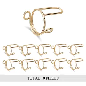 10 pcs Nail Rings, Reusable Finger Rings for Women, Stylish Alternative to Traditional Fake Nails.10 Piece Finger Ring