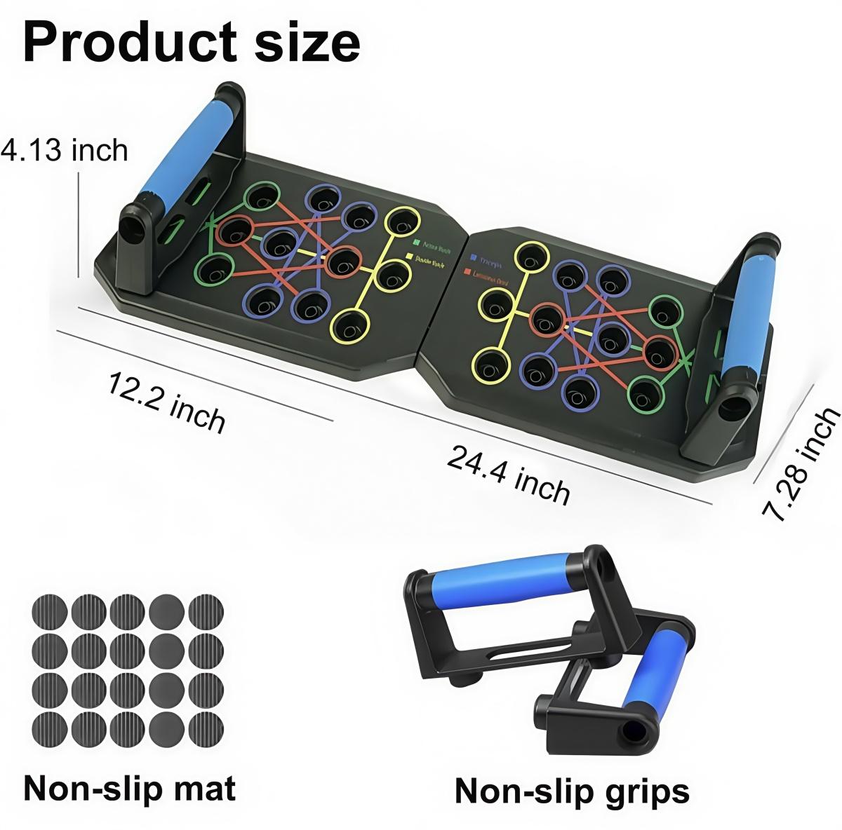 Push Up Board,  Push-up Board Training Set,Abdominal And Chest Muscle Strength Training Equipment for Men & Women, Fitness Enthusiasts, Upper Body Strength, Portable Fitness Equipment For Home Gym