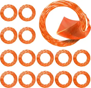15 Pack AL2420P Replacement Twisted Trimmer Line Compatible with  15" EGO 56- String Trimmers Weed Eater, Pre-Cut 0.095" 210Ft Weed Wacker String line for EGO Trimmers String
