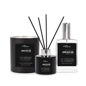 Exclusive Bundle | Luxury Hotel-Inspired trio set- Includes: 1 Reed Diffuser + 1 Classic Candle + 1 Room Spray