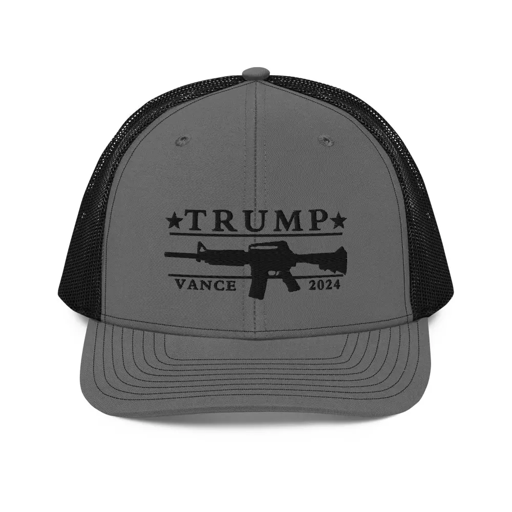 Trump Vance 2024 Rifle Trucker Cap for Men - Classic Style