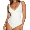 FeelinGirl  Bodysuit Thong Tummy Control Women V Neck Shapewear tts Basic Fashion Womenswear Fabric Bra Nylon Elastic #Summervibes