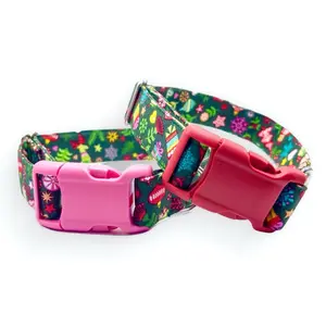 Christmas Ornament- Fabric Dog Collar