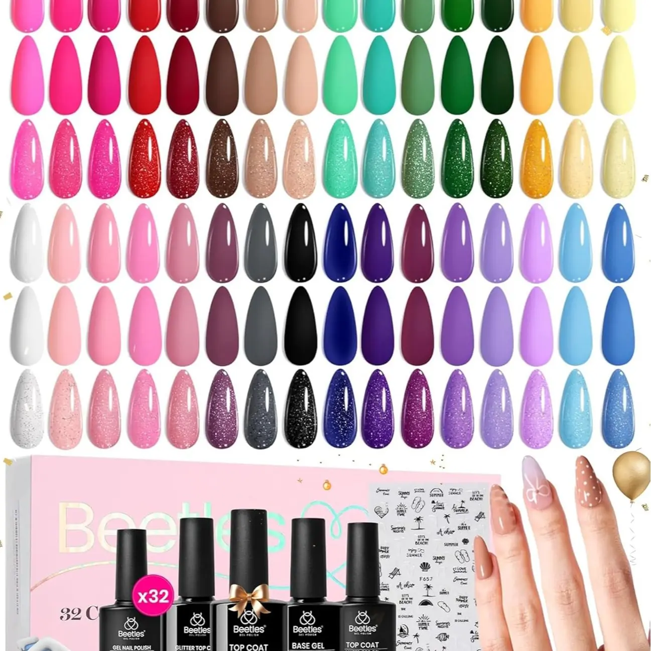 5ml*32 Colors - Fingertips Canvas Collection