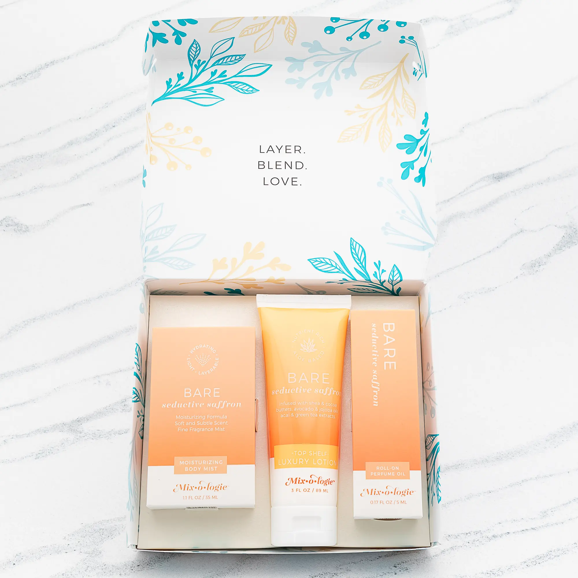 Bare (seductive saffron) Gift Set Trio Bare (seductive saffron) Gift Set Trio