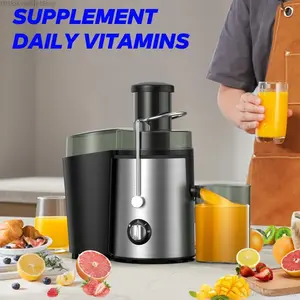 steam cleaner Qcen Beast 800W Centrifugal Juicer Machine with 3 Speeds & 3-inch Feed Ports BPA-Free Silver Juicer for Whole Fruits & Vegetables Easy to Clean International Warranty electric titanium  cold pressed juicer FFVentureVibe8DD18StyleGirlShop