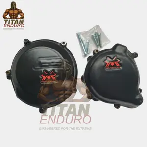 Titan Enduro Enduro Hog Beta RR 250/300 Xtrainer 2018-2024 Clutch & Ignition Protection Cover with Bolts No Warranty
