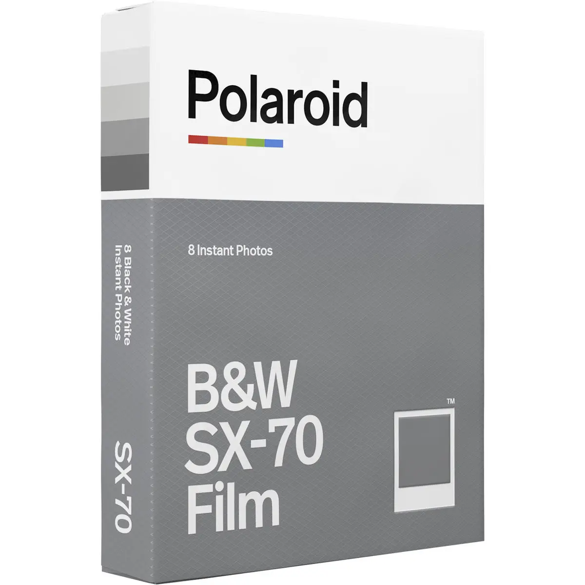 Polaroid Black & White SX-70 Instant Film, 8 Exposures