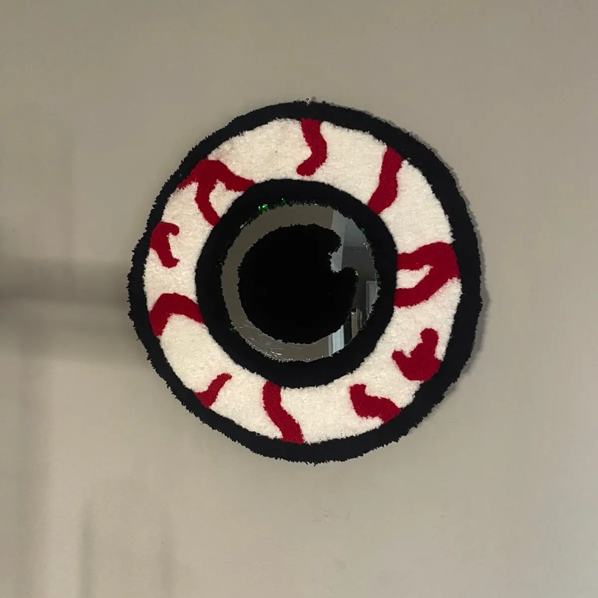 CUSTOM RUG WALL MIRROR WITH LED LIGHTS LED