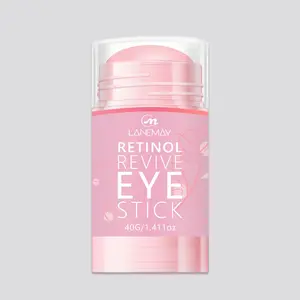 Retinol & Caffeine Eye Cream Stick, Hyaluronic Acid Infused Formula, Improves Elasticity, Firms Fine Lines, Suitable for All Skin Types