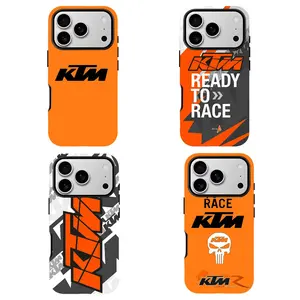 KTM Super Adventure 1290 "Ready to Race" Motorcycle-Themed Phone Case — Compatible with iPhone 11–17 Pro Max/Plus Series and Samsung Galaxy S23– Series