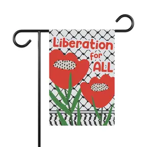 Liberation For All Palestine Garden Flag Banner Garden Decor Home