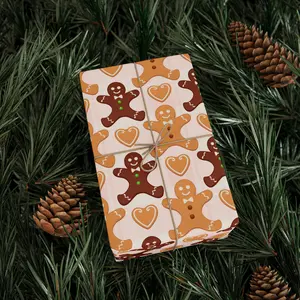 Gingerbread Man - Wrapping Paper