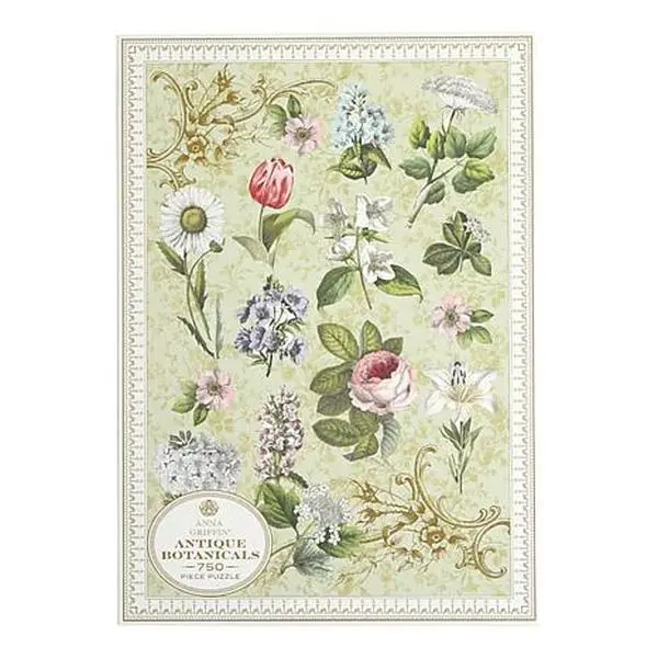 Anna Griffin® Antique Botanicals Jigsaw Puzzle - 750 pieces Anna Griffin® Antique Botanicals Jigsaw Puzzle - 750 pieces