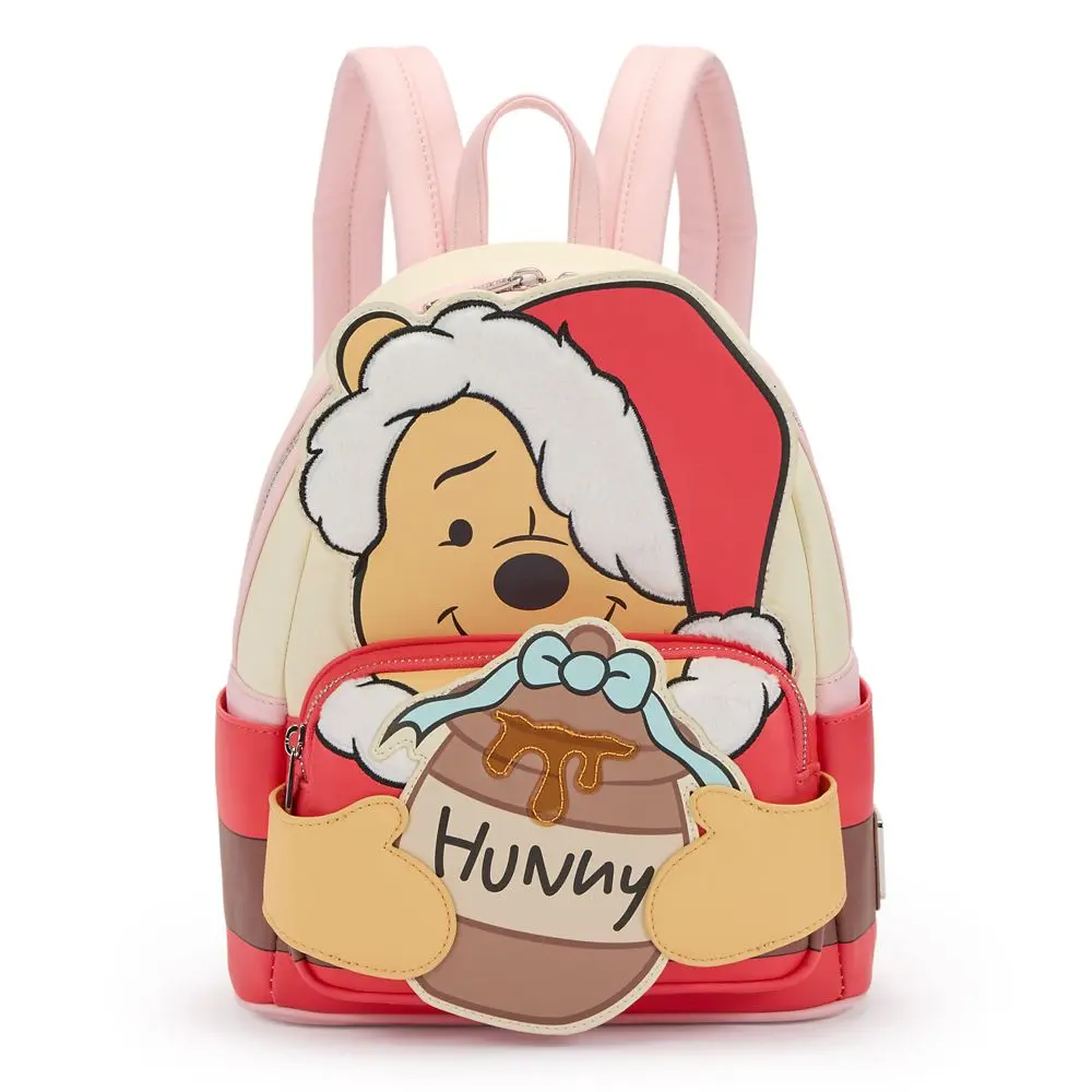 Disney Store Winnie the Pooh Holiday Loungefly Mini Backpack