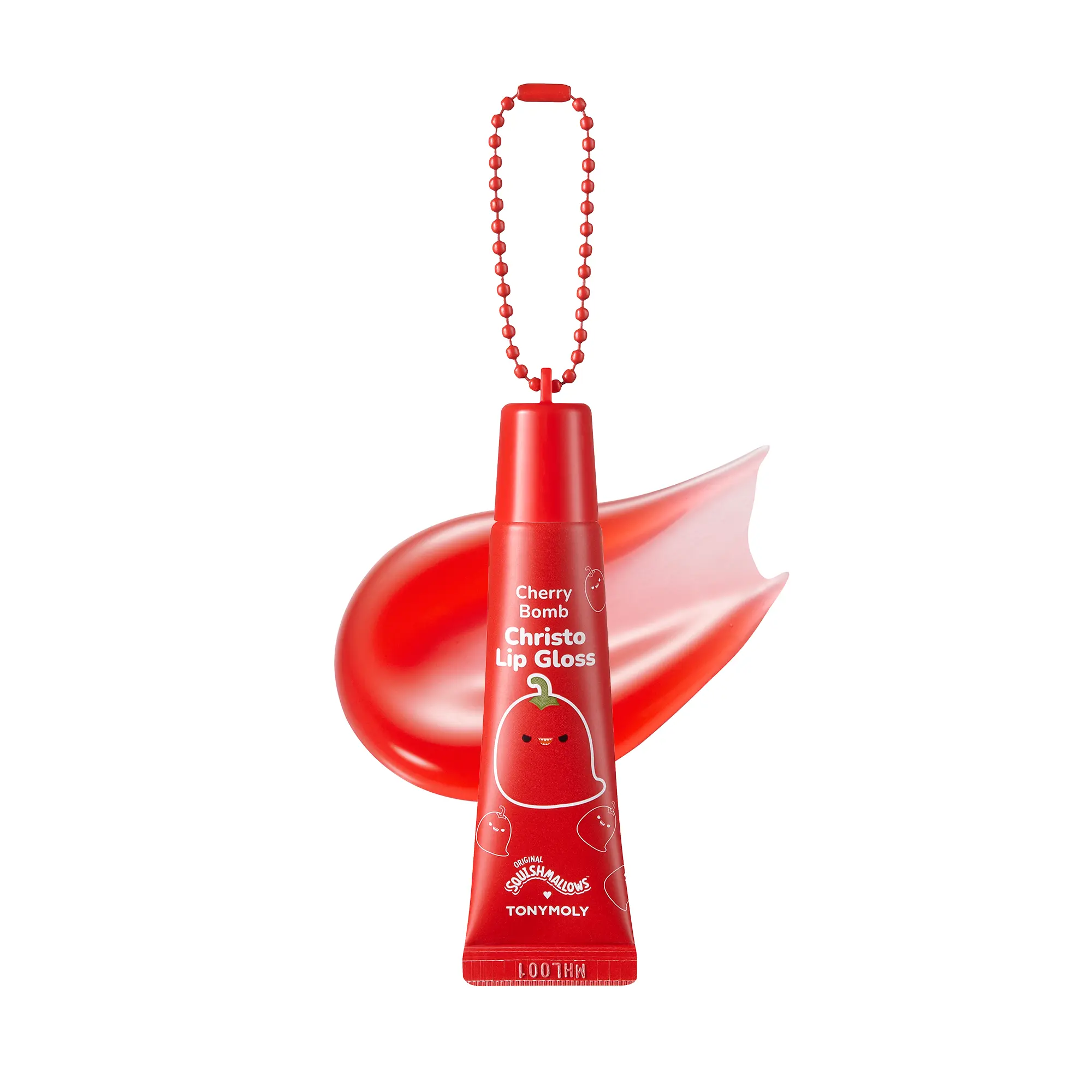 Squishmallows x TONYMOLY Bag Charm Lip Gloss