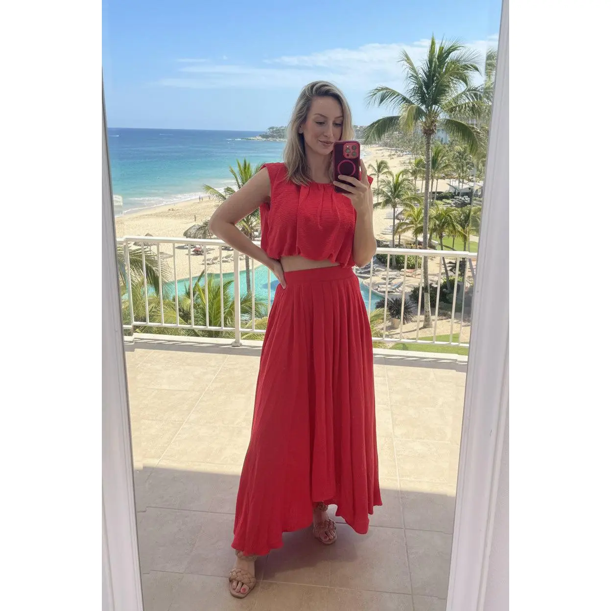 The Cabo Top & Skirt Set - 2pc