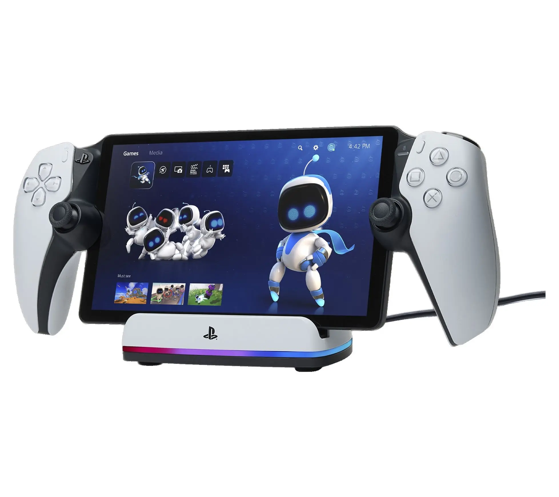 PowerA Charging Station Portal Remote Player with Lumectra PS5