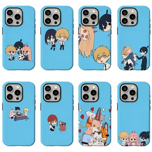 Chainsaw Man Cute Print Phone Case, Great Gift Idea, Anti-Scratch Protective Cover for iPhone 17, 16, 15, 14, 13, 12, 11, Pro, Pro Max, Air, Plus | Samsung Galaxy S23, S24, S25, S26, Plus, Ultra