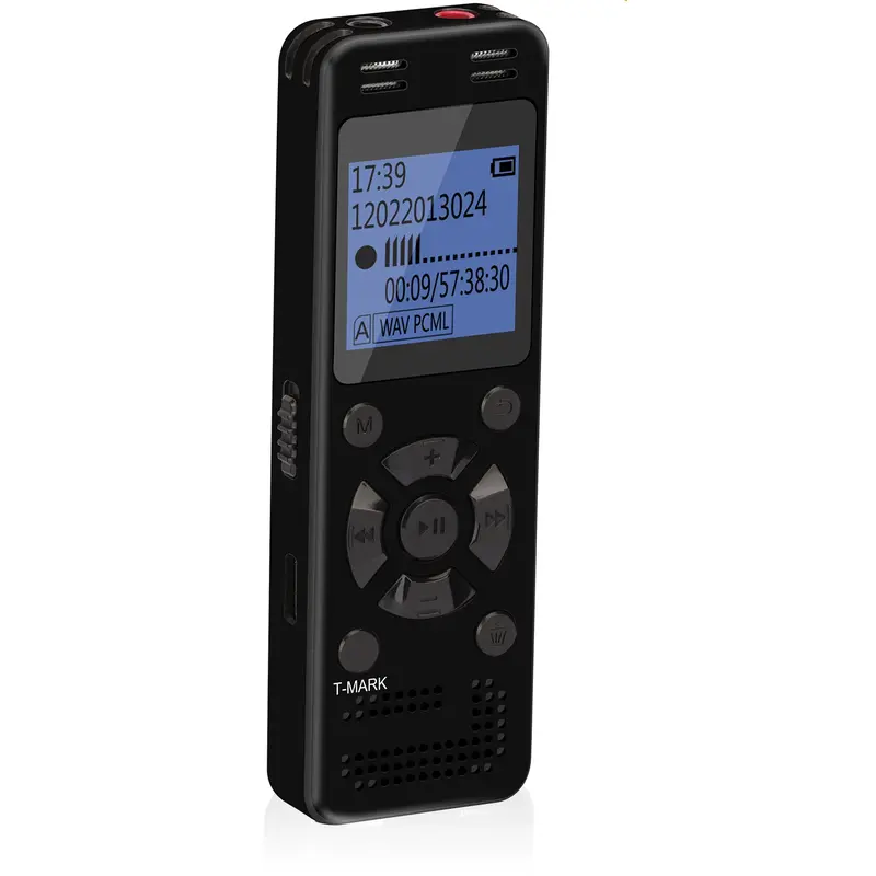 64GB Digital Voice Recorder for Lectures Meetings - 4648 Hours Voice Activated Recording Device Audio Recorder with Playback, Password