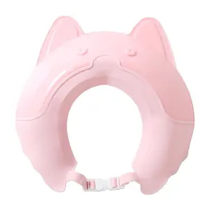 Adjustable Waterproof Silicone Bath Cap, Soft Ear Protection Shower Hat, Full Coverage Comfortable Hair Washing Headwear, Shower Caps